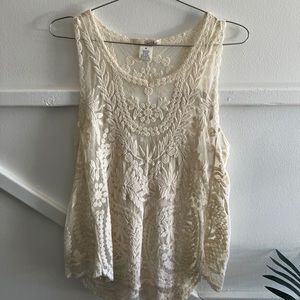 Boho style tank top